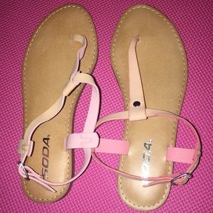 Pink Sandals